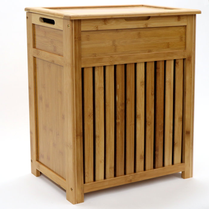 Bay Isle Home Bamboo Hamper & Reviews Wayfair Canada